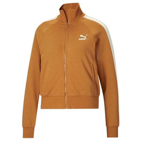Puma Brown-orangish and White Classic T7 Tracksuit - Picture 2 of 15